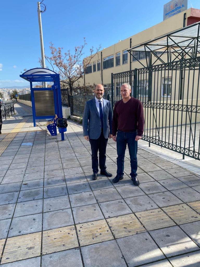 ΔΗΜΗΤΡΗΣ ΜΑΡΚΟΠΟΥΛΟΣ: Επίσκεψη στο Πρότυπο ΕΠΑΛ Περάματος